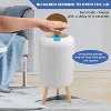 Smart Sensor Wastebasket, Convenient and Hygienic Easy to Use, Technology Sensor Waterproof Wastebasket Plastic Trash can - 3 of 4