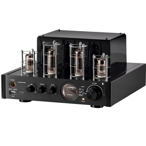 Monoprice Stereo Hybrid Tube Amplifier 2019 Edition, 25 Watt With 