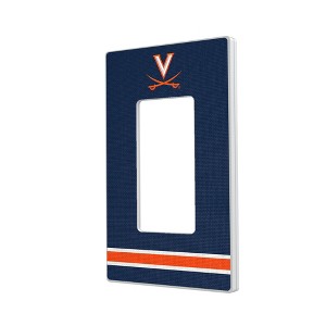 NCAA ACC Universities Stripe Hidden-Screw Light Switch Plate for Single Rocker - 1 of 4