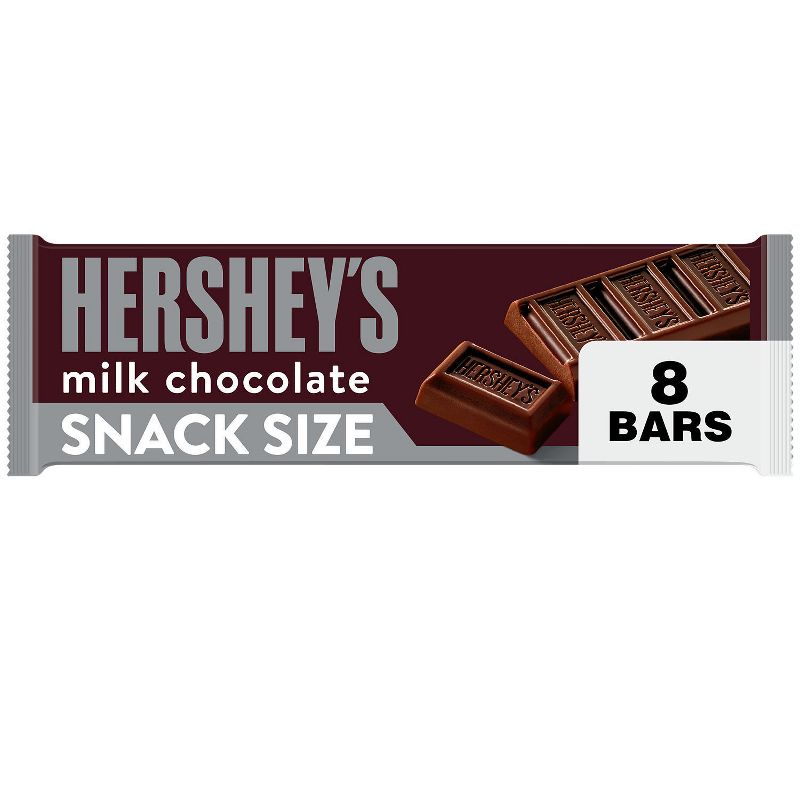 Hershey&#39;s Milk Chocolate Candy Bars - 3.6oz/8ct, 1 of 9
