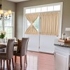 PiccoCasa Blackout Sliding Window Door Single Panel Darkening Curtains Panel - 2 of 4