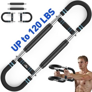 FLYBIRD Twister Arm Trainer, Adjustable Twister Arm Chest Exerciser with 2 Spring for Men & Women, Detachable Power Twister - 1 of 4