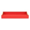 Cheung's Lusan Vinyl Tray - Red Faux Shagreen - 4 of 4