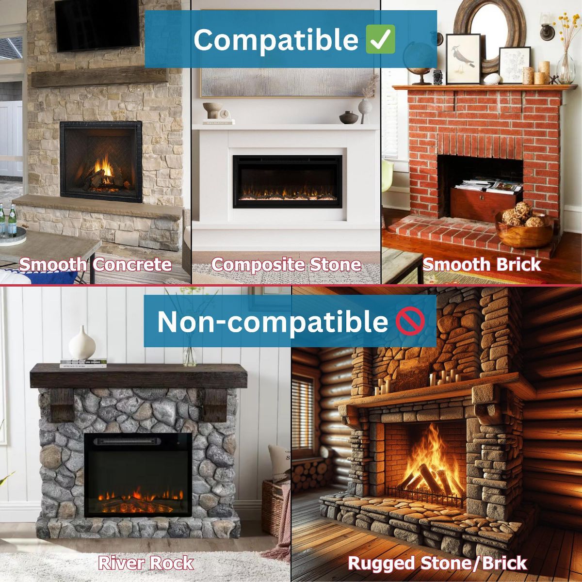Cardinal Gates Medium Fireplace Hearth Padding Kit - Taupe - thumbnail 6