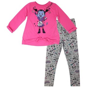Disney Vampirina Girls T-Shirt and Leggings Outfit Set Toddler - 1 of 4
