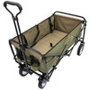 Grungis Heavy-Duty Folding Shopping Cart,Beach Cart with Strapping System & Waterproof Liners,Utility Cart for Camping,Shopping,Sports - 2 of 4