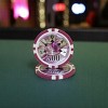 Slickblue 14-Gram Clay Poker Chips 25-Pack, Holo Inlay, Casino Game Chips, Ben Franklin Design, $1-$500 - 3 of 3