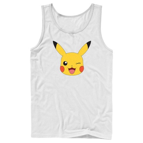 Men's Pokemon Pikachu Wink Face Sweatshirt - Red - Small : Target