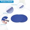 Unique Bargains Durable Felt Fabric Non-Slip Self-Adhesive Elastic Furniture Pads Black 8 Pcs - 3 of 4