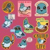 Pigeon Sticker Extra Large Stickers for Adults Funny Adhesives with Memes - Crazy Dog  for Animal Lovers Multi 10 Pieces - 2 of 4