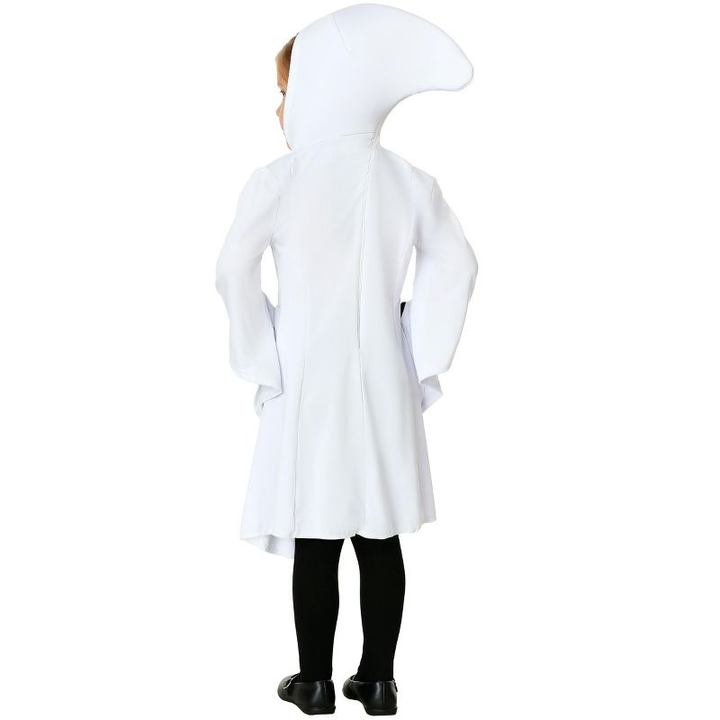 HalloweenCostumes.com Girl's Gorgeous Ghost Toddler Costume, 3 of 4