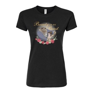Women's - Disney - Dancing in Roses Fitted Graphic T-Shirt - 1 of 3