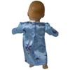 Doll Clothes Superstore Satin Nightgown With Bear Print Fits 15-16 Inch Baby Dolls - 4 of 4