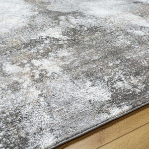 Hauteloom Leganes Brown Marble Rug - 1 of 4