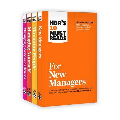 Hbr's 10 Must Reads for New Managers Collection - by  Harvard Business Review & Michael D Watkins & Peter F Drucker & W Chan Kim & Renee a Mauborgne