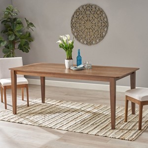 NicBex Dining Table for 4 Kitchen Table Modern Rectangle Dining Table with Wooden Legs for Kitchen and Dining Room - 1 of 4