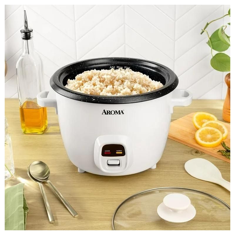 Aroma® 160oz (Cooked) Rice Cooker, Grain Cooker & Food Steamer Refurbished, 3 of 4