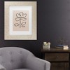 Trademark Fine Art - Pictufy Studio Oil Pastel Flower Black Matted Framed Art - image 2 of 4