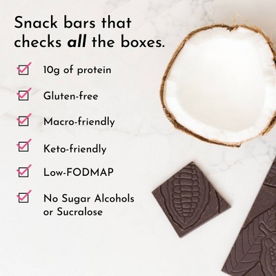 Just Ingredients Coconut Chocolate Chip Protein Snack Bars - 10g Protein - 12ct/21.6oz