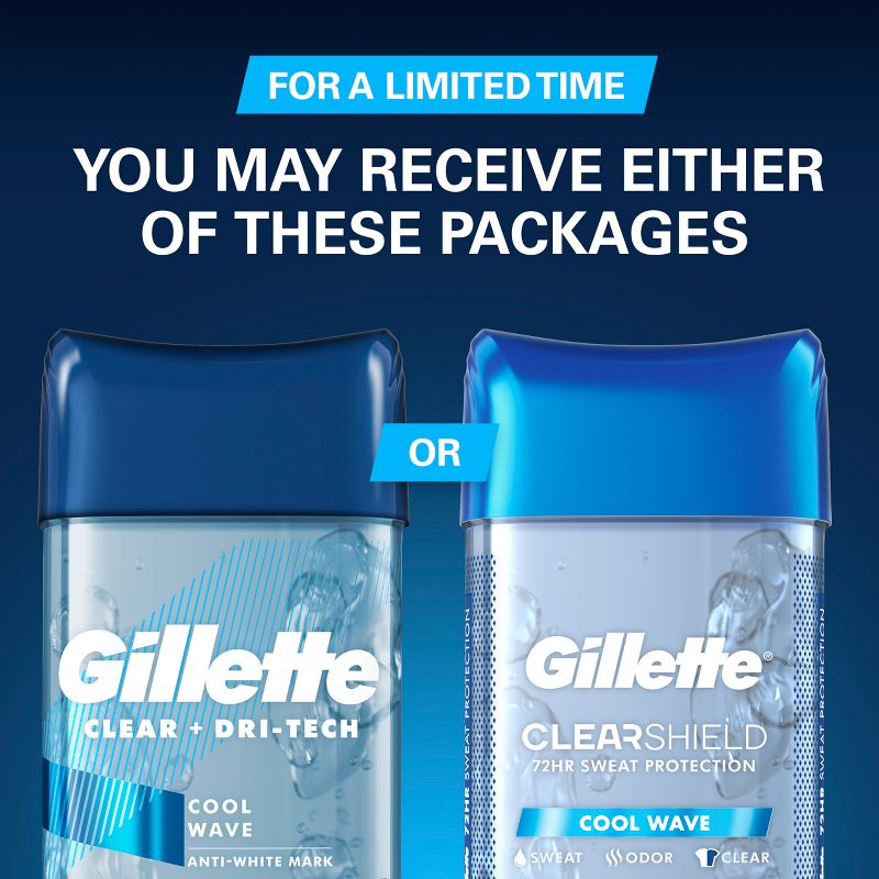 Gillette Cool Wave Clear Gel Antiperspirant & Deodorant, 4 of 12