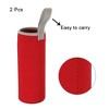 Unique Bargains Neoprene Insulated Non-slip Protective Glass Bottles Sleeve with Strap 2 Pcs - 3 of 4