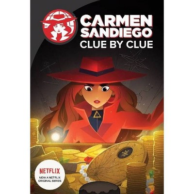 Clue by Clue -  (Carmen Sandiego) by Catherine Hapka (Hardcover)