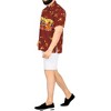 LA LEELA Men's Pirates Hawaiian Shirts Short Sleeve Button Down Shirt Mens Hawaii Shirts Vacation Summer Beach Shirts for Men Funny - 3 of 4