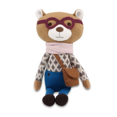 The Peanutshell Charlie the Bear Knit Plush