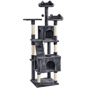 Yaheetech 72inch Multi Level Cat Tree Cat Tower - 1 of 4