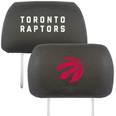 NBA Toronto Raptors Embroidered Head Rest Cover Set - 2pc