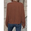 Womens Bomber Jacket Coat Casual Stand Collar Zip Up Lightweight Fall Fashion Jackets Outfits - 3 of 4
