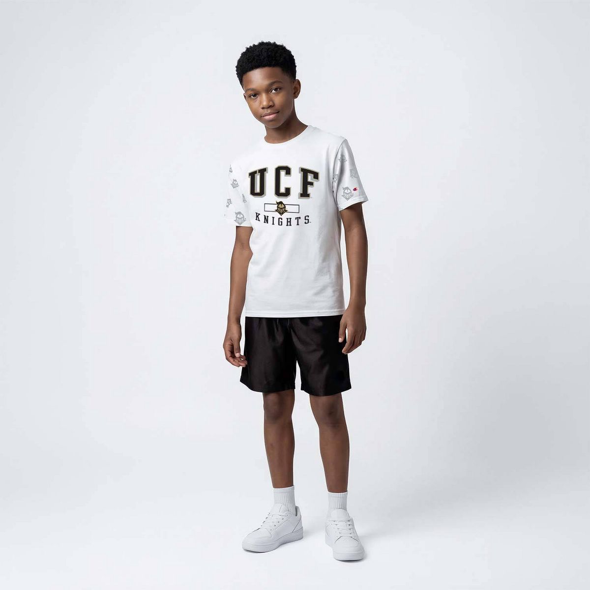 NCAA UCF Knights Champion Youth White T-Shirt