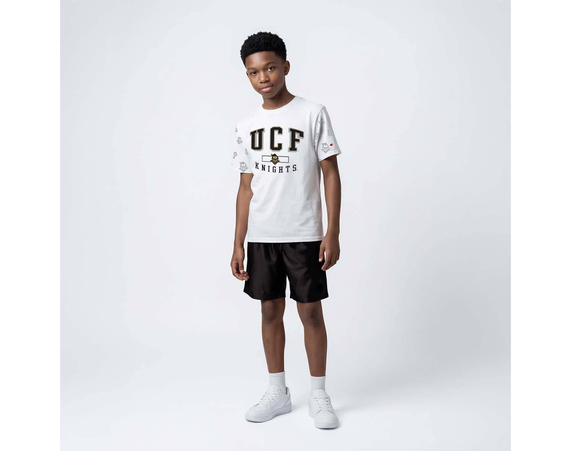 NCAA UCF Knights Champion Youth White T-Shirt