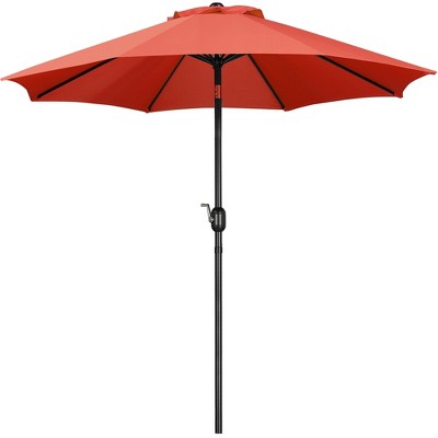 Yaheetech 9FT Outdoor Patio Umbrella with Crank and Push Button to Tilt