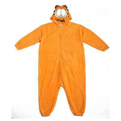 Garfield Men's Kigurumi With Hood-Small