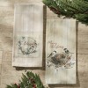 Park Designs Winter Garden Decorative Dishtowel Set of 2 - 2 of 3