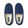 Kids Fuzzy Lined Suede Moccasin Slippers - 2 of 4