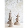 Storied Home Antiqued Canvas Tree with Bells with Natural Color, Bells - 2 of 3
