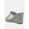 No Filter Wedge Heel Peep Toe Sandals - 3 of 4