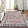 Coolmee Area Rugs Living Room Washable Boho Large Vintage Soft Rug Farmhouse Non-Slip Indoor Floor Carpet for Bedroom Dining Room - 3 of 4
