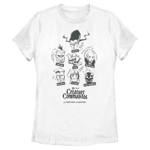 Womens Creature Commandos You Got Monsters T Shirt - 1 of 4