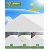 Large Party Tent, Heavy Duty Outdoor Event Tent, Wedding Tent with Removable Sidewalls & Church Windows - 4 of 4