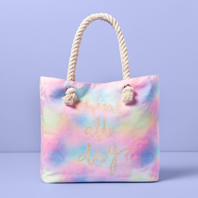 kids beach tote