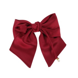 Unique Bargains Hair Barrettes Red 1 Pc - 1 of 4