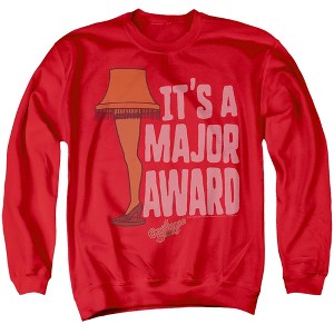 A Christmas Story Major Award Leg Lamp Adult Crewneck Sweatshirt - 1 of 4