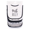 Little Treasure Baby Boy Cotton Bibs, Milk Belly, One Size - 2 of 2