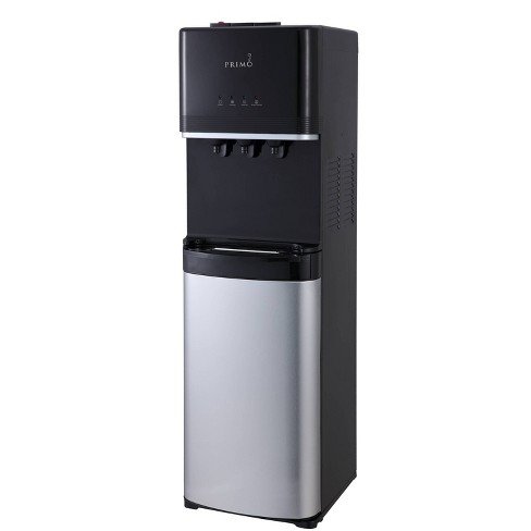 Primo Stainless Steel Bottom-loading Cold and Hot Water Cooler (Single Ice  Maker) in the Water Coolers department at