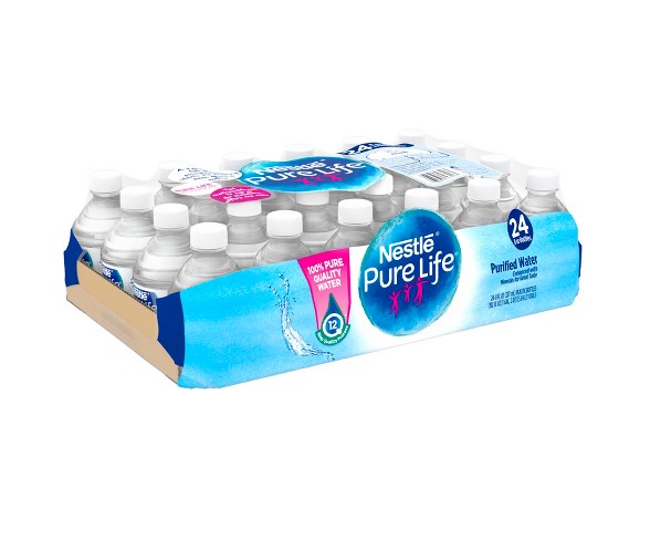 Nestle Pure Life Purified Water - 24pk/8 fl oz Bottles