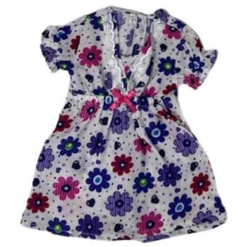 Doll Clothes Superstore Summer Flower Nightgown Fits Cabbage Patch Kid And Baby Dolls