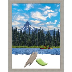 Amanti Art Woodgrain Stripe Wood Picture Frame - 1 of 4